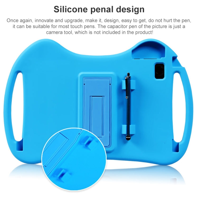 For Alcatel 1T 10 2020 Silicone Shockproof Protective Tablet Case(Blue) - Others by PMC TechLife | Online Shopping South Africa | PMC TechLife | Buy Now Pay Later Mobicred