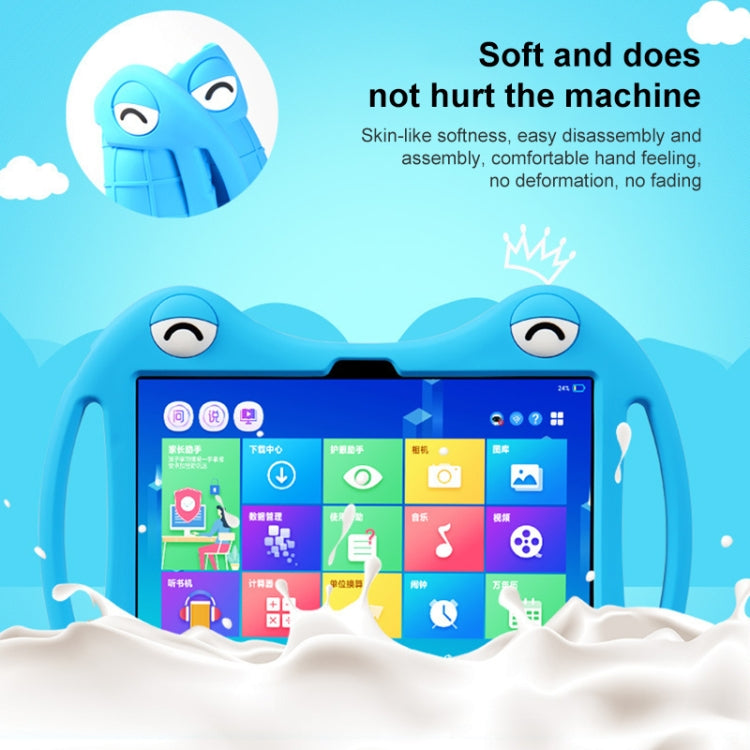 For Alcatel 1T 10 2020 Silicone Shockproof Protective Tablet Case(Blue) - Others by PMC TechLife | Online Shopping South Africa | PMC TechLife | Buy Now Pay Later Mobicred