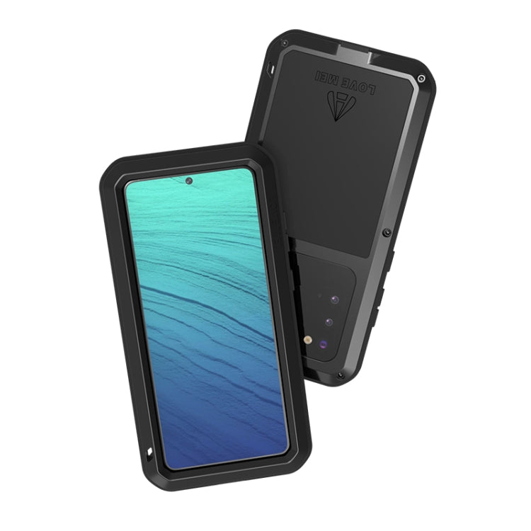For Galaxy S20 LOVE MEI Metal Shockproof Waterproof Dustproof Protective Case(Silver) - free shipping - PMC TechLife - Order now!