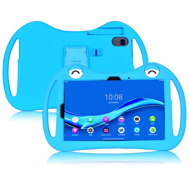 For TCL 10 TabMax 4G 9295G Cartoon Silicone Shockproof Protective Tablet Case(Blue) - Others by PMC TechLife | Online Shopping South Africa | PMC TechLife | Buy Now Pay Later Mobicred