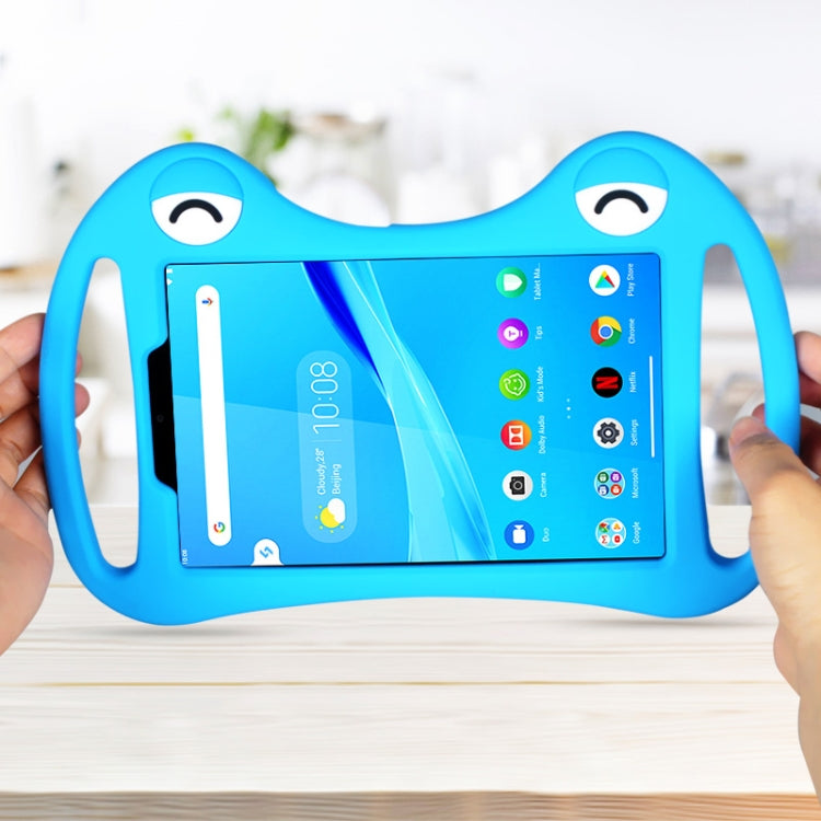 For TCL Tab 8 4G Cartoon Silicone Shockproof Protective Tablet Case with Stand & Handheld(Pink) - Others by PMC TechLife | Online Shopping South Africa | PMC TechLife | Buy Now Pay Later Mobicred