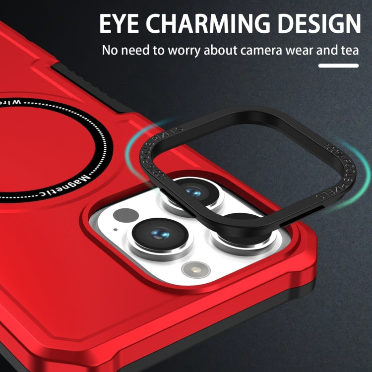 For Samsung Galaxy S23+ 5G MagSafe Shockproof Armor Phone Case(Red) - Galaxy S23+ 5G Cases by PMC TechLife | Online Shopping South Africa | PMC TechLife