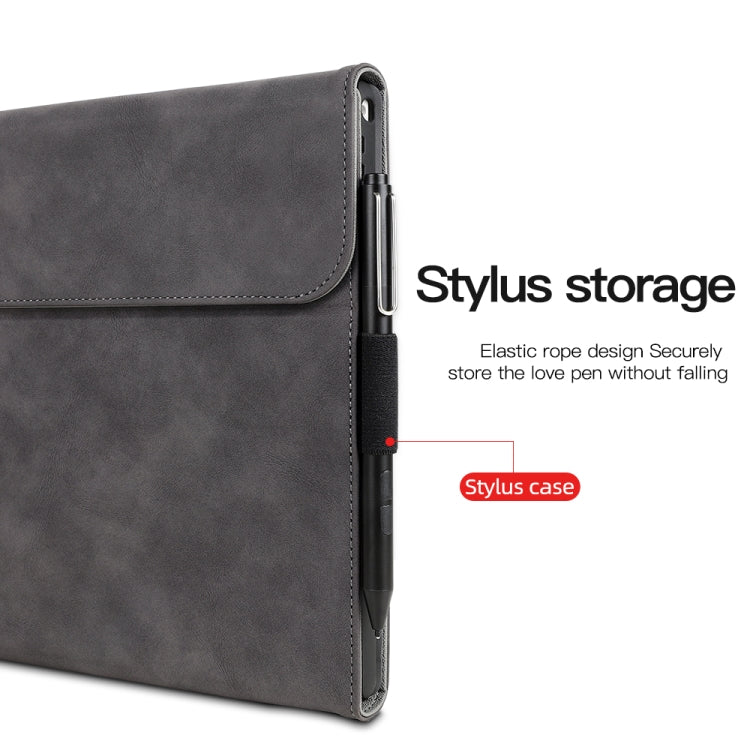 For Microsoft Surface Pro 9 / Surface Pro 10 Sheepskin All-Inclusive Shockproof Protective Case(Blue) - Others by PMC TechLife | Online Shopping South Africa | PMC TechLife | Buy Now Pay Later Mobicred