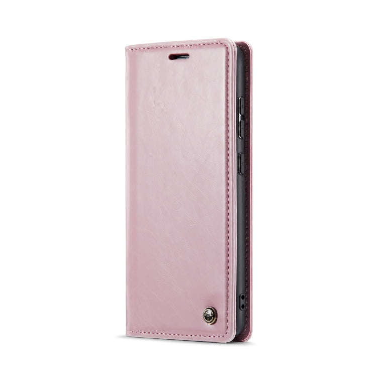 For Samsung Galaxy A30s／A50s／A50 CaseMe 003 Crazy Horse Texture Leather Phone Case(Rose Gold) - Galaxy Phone Cases by CaseMe | Online Shopping South Africa | PMC Jewellery | Buy Now Pay Later Mobicred