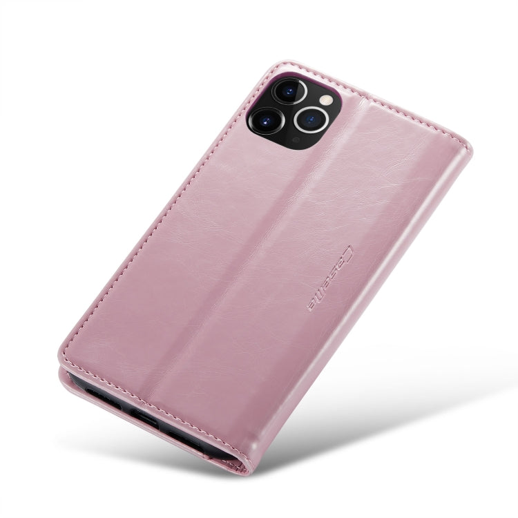 For iPhone 11 Pro CaseMe 003 Crazy Horse Texture Leather Phone Case(Rose Gold) - iPhone 11 Pro Cases by CaseMe | Online Shopping South Africa | PMC Jewellery | Buy Now Pay Later Mobicred