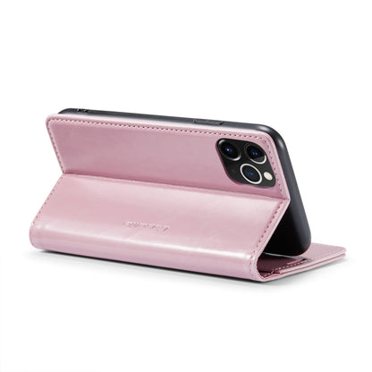 For iPhone 11 Pro Max CaseMe 003 Crazy Horse Texture Leather Phone Case(Rose Gold) - iPhone 11 Pro Max Cases by CaseMe | Online Shopping South Africa | PMC Jewellery | Buy Now Pay Later Mobicred