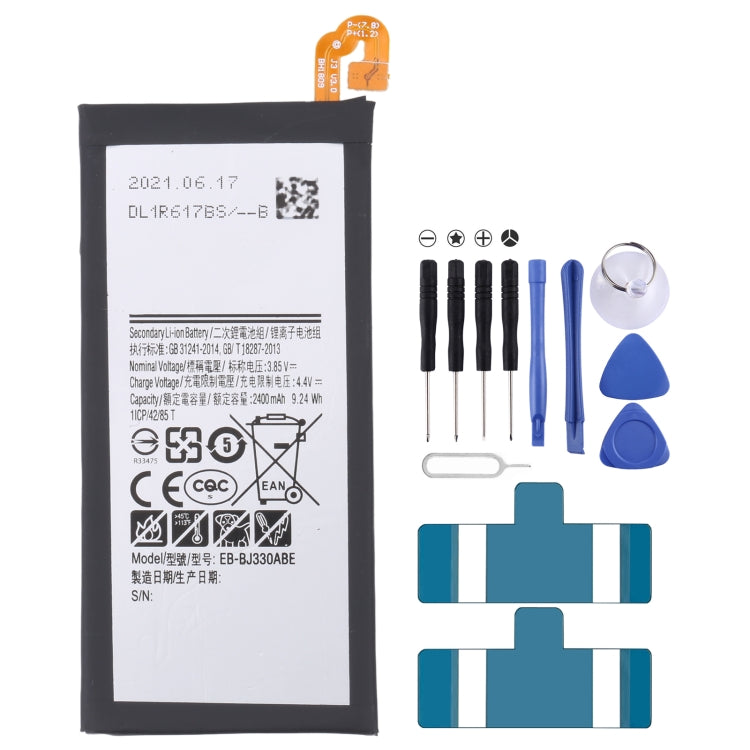 For Samsung Galaxy J3 2017 SM-J330 2400mAh EB-BJ330ABE Battery Replacement - For Samsung by PMC Jewellery | Online Shopping South Africa | PMC Jewellery | Buy Now Pay Later Mobicred