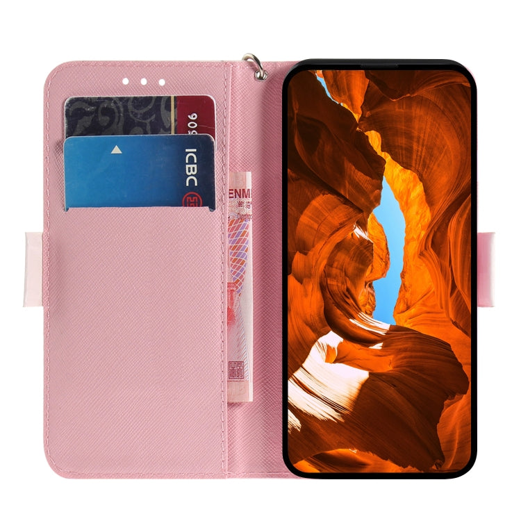 For Huawei nova Y70 Plus 3D Colored Pattern Flip Leather Phone Case(Butterfly High-heeled) - Huawei Cases by PMC Jewellery | Online Shopping South Africa | PMC Jewellery