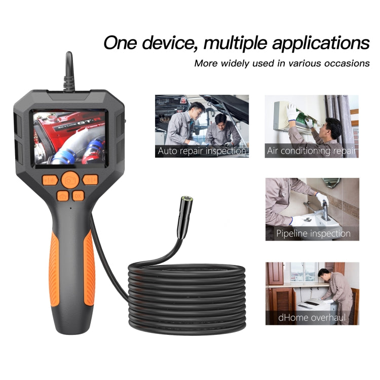 8mm P10 2.8 inch HD Handheld Endoscope with LCD Screen, Length:2m -  by PMC TechLife | Online Shopping South Africa | PMC TechLife | Buy Now Pay Later Mobicred