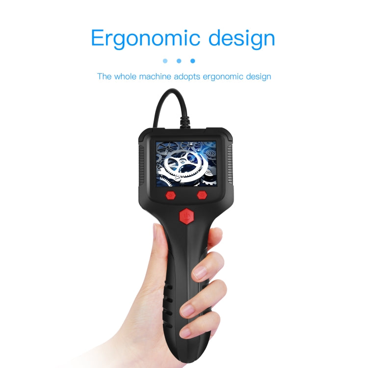 P100 8mm Side 2.4 inch HD Handheld Endoscope Hardlinewith with LCD Screen, Length:20m -  by PMC TechLife | Online Shopping South Africa | PMC TechLife | Buy Now Pay Later Mobicred
