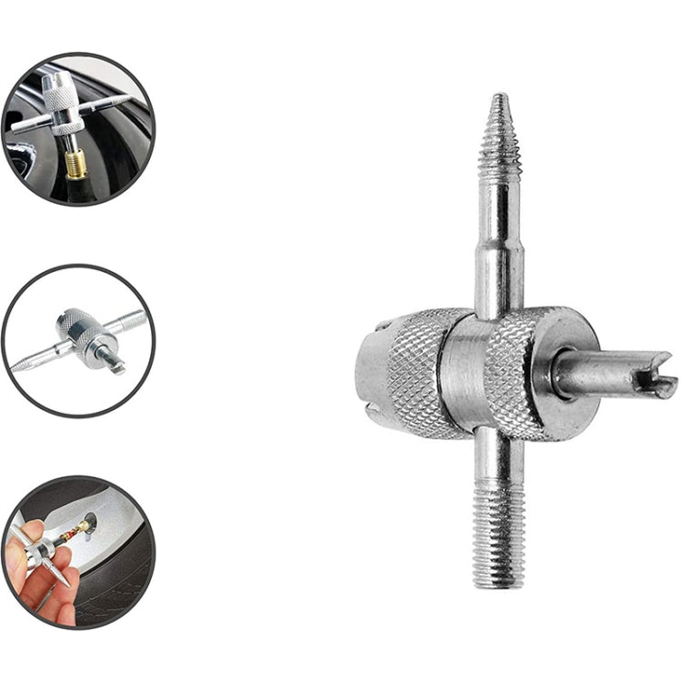 6 in 1 Tire Valve Core Removal and Installation Tool - Hand Tool Sets by PMC TechLife | Online Shopping South Africa | PMC TechLife | Buy Now Pay Later Mobicred