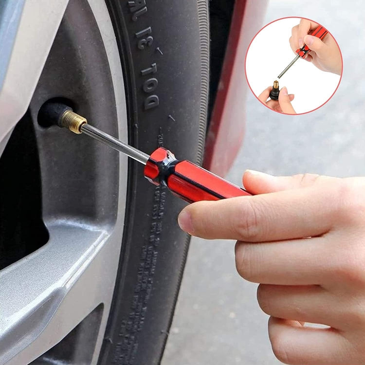 6 in 1 Tire Valve Core Removal and Installation Tool - Hand Tool Sets by PMC TechLife | Online Shopping South Africa | PMC TechLife | Buy Now Pay Later Mobicred
