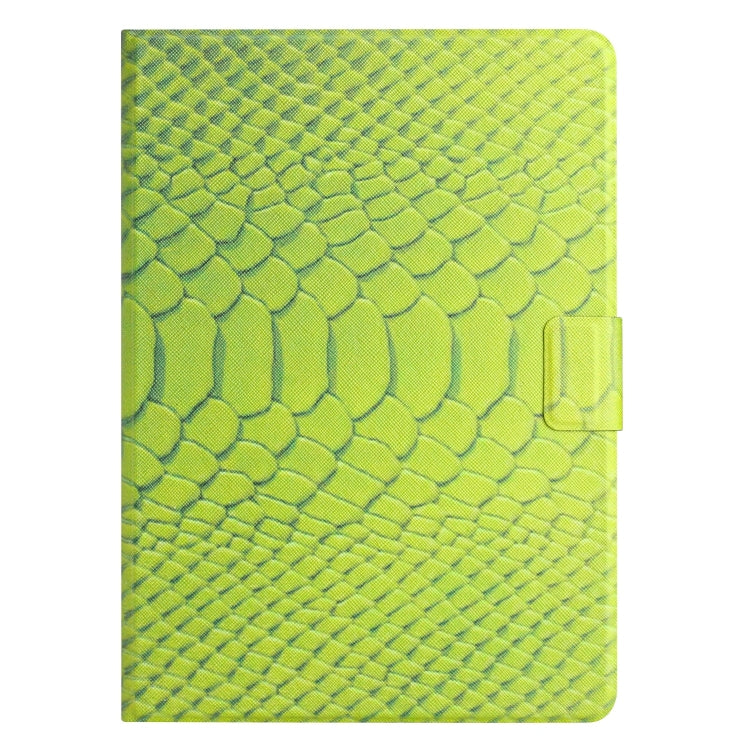 For Lenovo Tab P11 Solid Color Crocodile Texture Leather Smart Tablet Case(Green) - Lenovo by PMC TechLife | Online Shopping South Africa | PMC TechLife | Buy Now Pay Later Mobicred
