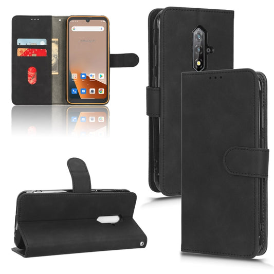 For Blackview BV5200 Skin Feel Magnetic Flip Leather Phone Case(Black) - More Brand by PMC Jewellery | Online Shopping South Africa | PMC Jewellery