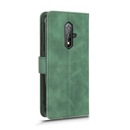 For Blackview BV5200 Skin Feel Magnetic Flip Leather Phone Case(Green) - More Brand by PMC Jewellery | Online Shopping South Africa | PMC Jewellery | Buy Now Pay Later Mobicred