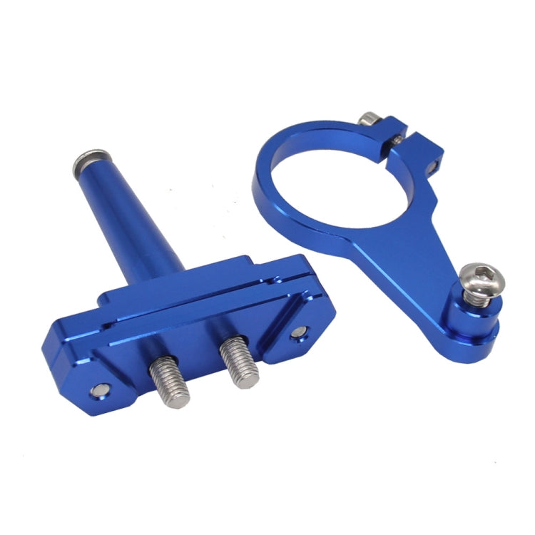 For Yamaha YZF / R15 / V3 MO-DS001 Motorcycle Damper Mounting Bracket(Blue) - Holder by PMC Jewellery | Online Shopping South Africa | PMC Jewellery | Buy Now Pay Later Mobicred