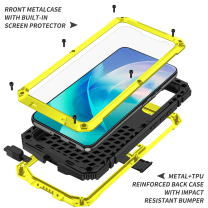 For Samsung Galaxy S23 5G R-JUST Life Waterproof Dustproof Shockproof Phone Case(Yellow) - Galaxy S23 5G Cases by R-JUST | Online Shopping South Africa | PMC Jewellery