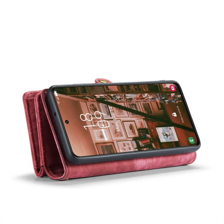 For Samsung Galaxy S23+ 5G CaseMe 008 Detachable Multifunctional Leather Phone Case(Red) - Galaxy S23+ 5G Cases by CaseMe | Online Shopping South Africa | PMC Jewellery | Buy Now Pay Later Mobicred