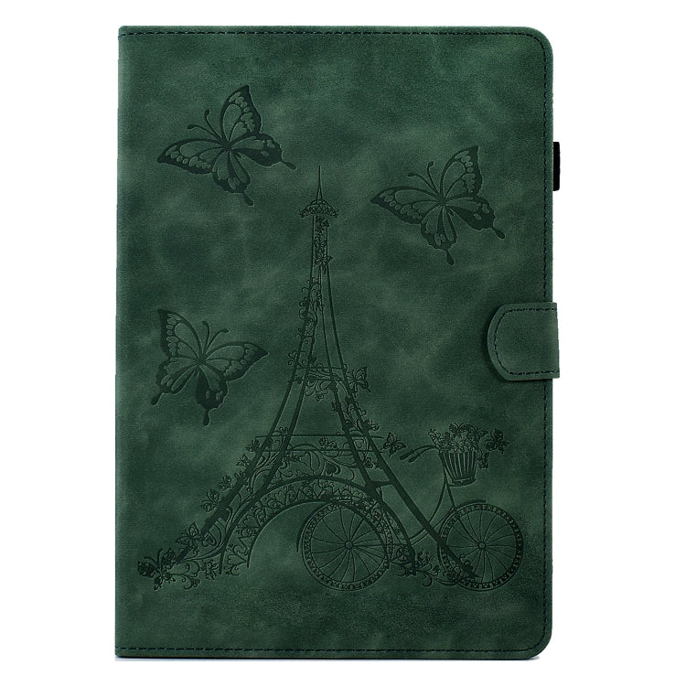 For 7 inch Tablets Tower Embossed Leather Tablet Case(Green) - free shipping - PMC TechLife - Order now!