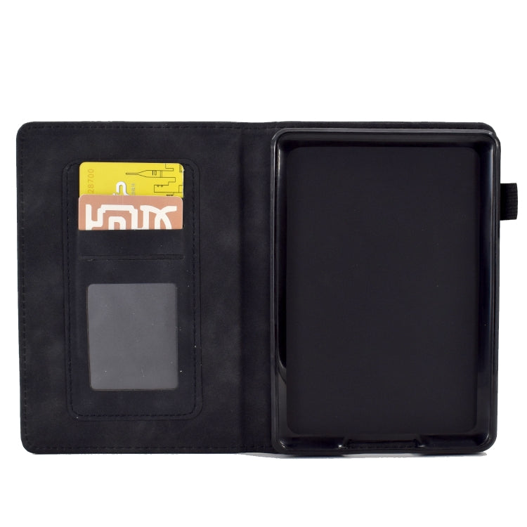 For Amazon Kindle Paperwhite 5 Tower Embossed Leather Smart Tablet Case(Black) - Amazon by PMC TechLife | Online Shopping South Africa | PMC TechLife | Buy Now Pay Later Mobicred
