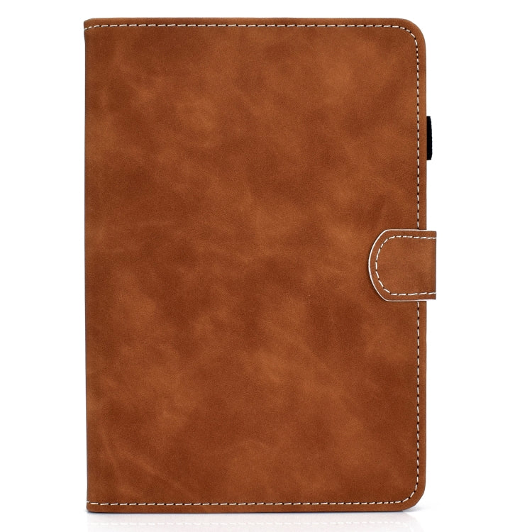 For Amazon Kindle Youth Version 2022 Cowhide Texture Smart Leather Tablet Case(Brown) - Amazon by PMC TechLife | Online Shopping South Africa | PMC TechLife | Buy Now Pay Later Mobicred