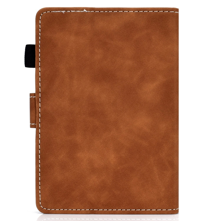 For Amazon Kindle Youth Version 2022 Cowhide Texture Smart Leather Tablet Case(Brown) - Amazon by PMC TechLife | Online Shopping South Africa | PMC TechLife | Buy Now Pay Later Mobicred