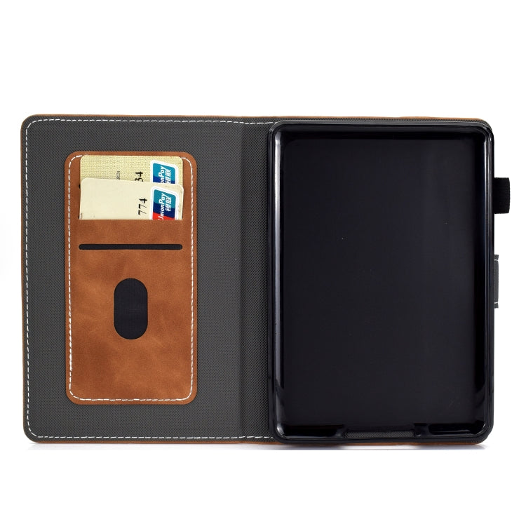 For Amazon Kindle Youth Version 2022 Cowhide Texture Smart Leather Tablet Case(Brown) - Amazon by PMC TechLife | Online Shopping South Africa | PMC TechLife | Buy Now Pay Later Mobicred