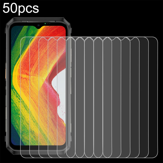 For Ulefone Power Armor 19 50pcs 0.26mm 9H 2.5D Tempered Glass Film - Ulefone Tempered Glass by PMC Jewellery | Online Shopping South Africa | PMC Jewellery | Buy Now Pay Later Mobicred