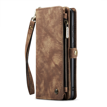 For Galaxy A71 4G CaseMe-008 Detachable Multifunctional Horizontal Flip Leather Case with Card Slot & Holder & Zipper Wallet & Photo Frame(Brown) - Galaxy Phone Cases by CaseMe | Online Shopping South Africa | PMC Jewellery | Buy Now Pay Later Mobicred