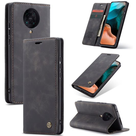 For Xiaomi Redmi K30 Pro CaseMe-013 Multifunctional Horizontal Flip Leather Case with Card Slot & Holder & Wallet(Black) - Xiaomi Cases by CaseMe | Online Shopping South Africa | PMC Jewellery | Buy Now Pay Later Mobicred