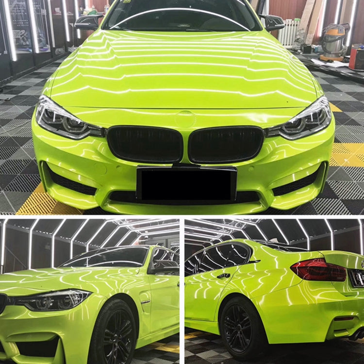 8 x 0.5m Auto Car Decorative Wrap Film Symphony PVC Body Changing Color Film(Fluorescent Yellow) - Auto Film by PMC Jewellery | Online Shopping South Africa | PMC Jewellery | Buy Now Pay Later Mobicred