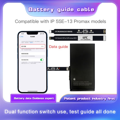 For iPhone 5 SE / 6s / 6 Plus / 6s Plus / 7 / 7 Plus i2C Battery Boot Strap Test Flex Cable - Test Tools by PMC Jewellery | Online Shopping South Africa | PMC Jewellery