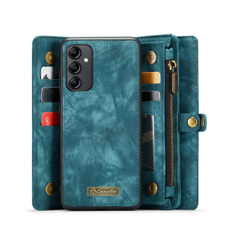 For Samsung Galaxy A14 5G CaseMe 008 Detachable Multifunctional Leather Phone Case(Blue) - Galaxy Phone Cases by CaseMe | Online Shopping South Africa | PMC Jewellery | Buy Now Pay Later Mobicred