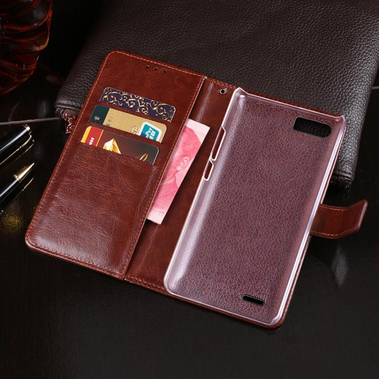 For Ulefone S1 idewei  Crazy Horse Texture Horizontal Flip Leather Case with Holder & Card Slots & Wallet(Red) - More Brand by idewei | Online Shopping South Africa | PMC Jewellery | Buy Now Pay Later Mobicred