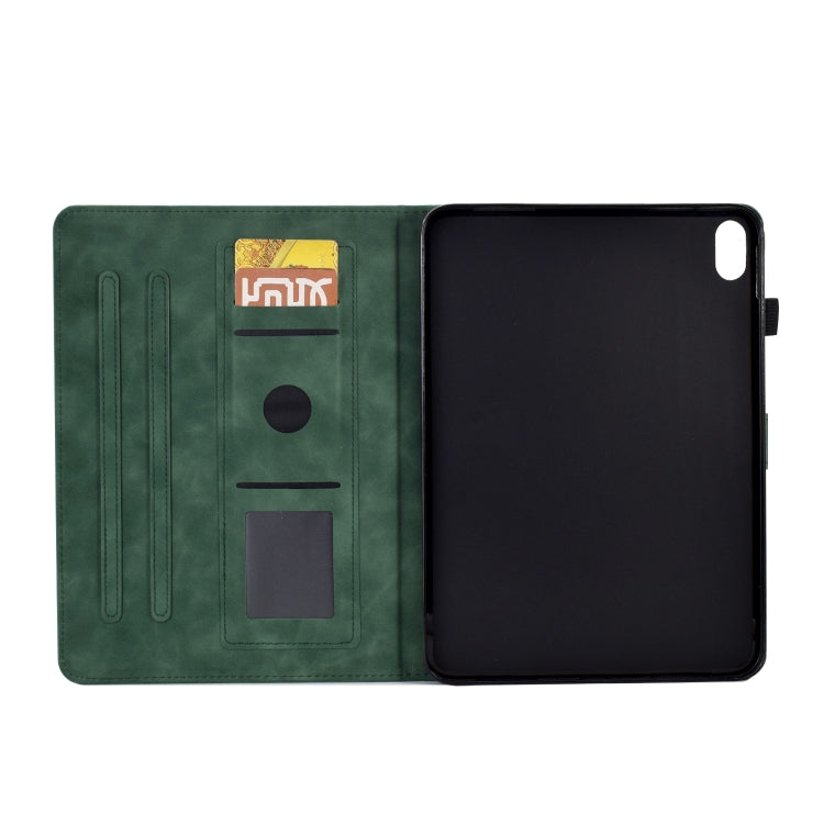 For Lenovo Tab P11 Peony Butterfly Embossed Leather Smart Tablet Case(Green) - free shipping - PMC TechLife - Order now!
