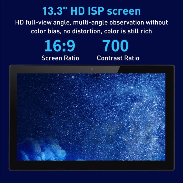 PR1335T 13.3 inch IPS Display Advertising Machine, 2GB+16GB, CPU:RK3566 Quad Core 2.0GHz(UK Plug) - 11-15 inch by PMC Jewellery | Online Shopping South Africa | PMC Jewellery | Buy Now Pay Later Mobicred