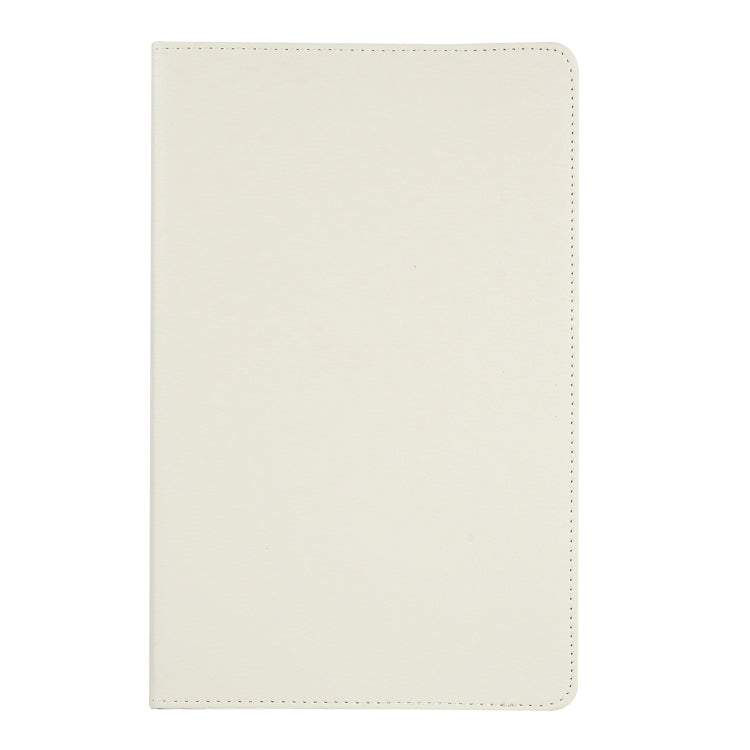 For Huawei Matepad SE 10.4 360 Degree Rotation Litchi Texture Tablet Leather Case(White) - Huawei Cases by PMC Jewellery | Online Shopping South Africa | PMC Jewellery