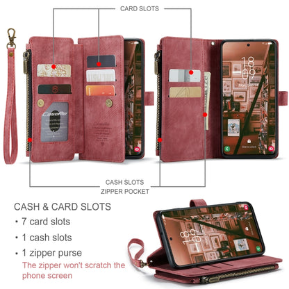 For Samsung Galaxy S23+ 5G CaseMe C30 Multifunctional Leather Phone Case(Red) - Galaxy S23+ 5G Cases by CaseMe | Online Shopping South Africa | PMC Jewellery | Buy Now Pay Later Mobicred