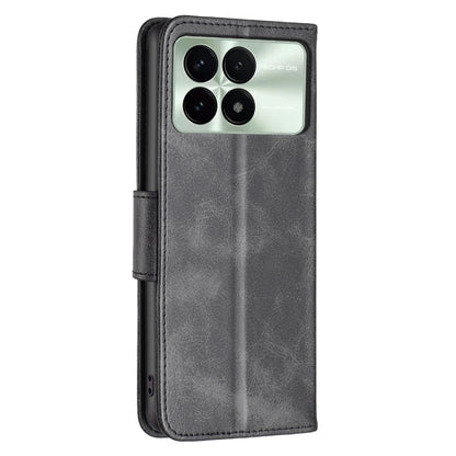 For Xiaomi Redmi K70 / K70 Pro Lambskin Texture Pure Color Flip Leather Phone Case(Black) - K70 Pro Cases by PMC Jewellery | Online Shopping South Africa | PMC Jewellery | Buy Now Pay Later Mobicred