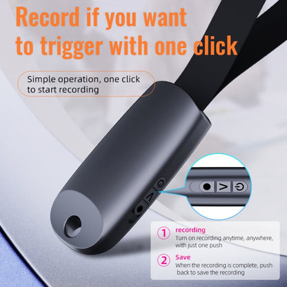 JNN S26 Smart Digital Noise Canceling Voice Recorder with Lanyard, Capacity:8GB(Black) - Recording Pen by JNN | Online Shopping South Africa | PMC Jewellery | Buy Now Pay Later Mobicred