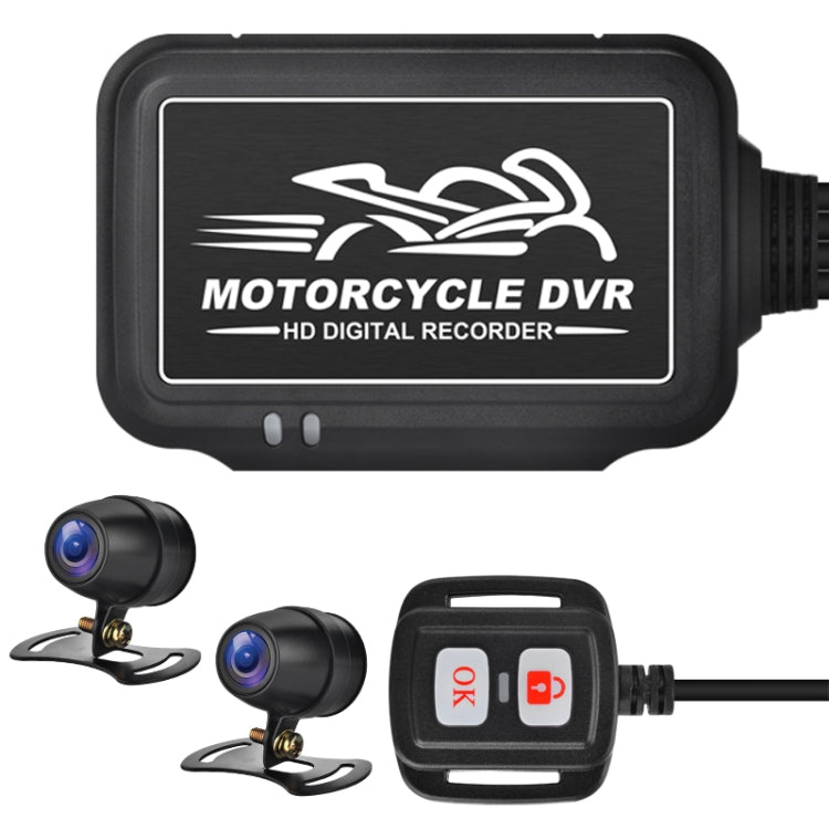 SE3 Dual AHD 1080P Waterproof HD Motorcycle DVR Without Screen, Support TF Card / Cycling Video / Parking Monitoring - Electrical Instruments by PMC Jewellery | Online Shopping South Africa | PMC Jewellery | Buy Now Pay Later Mobicred