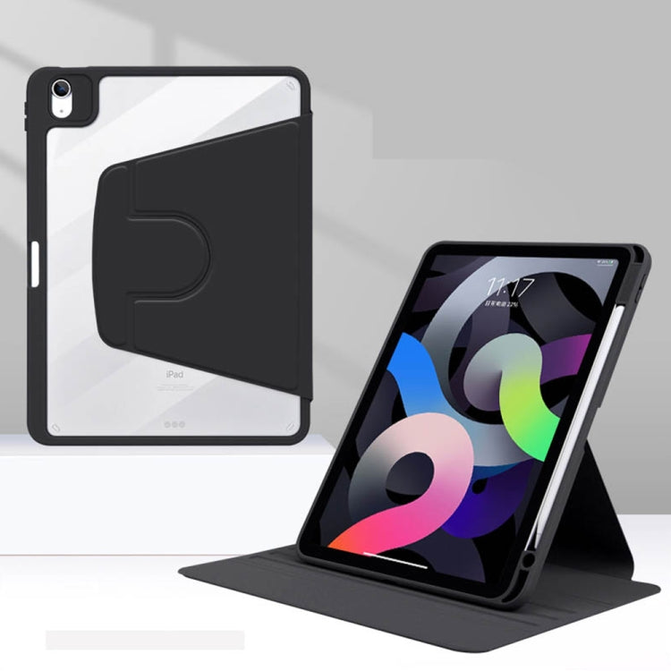 For Huawei MatePad Pro 11 inch Acrylic Rotating Leather Tablet Case(Black) - Huawei by PMC TechLife | Online Shopping South Africa | PMC TechLife | Buy Now Pay Later Mobicred