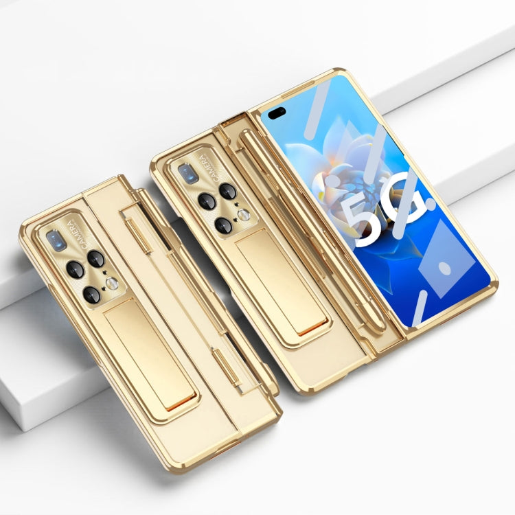 For Huawei Mate X2 Phantom Series Integrated Folding Phone Case with Stylus(Champagne Gold) - Huawei Cases by PMC TechLife | Online Shopping South Africa | PMC TechLife | Buy Now Pay Later Mobicred
