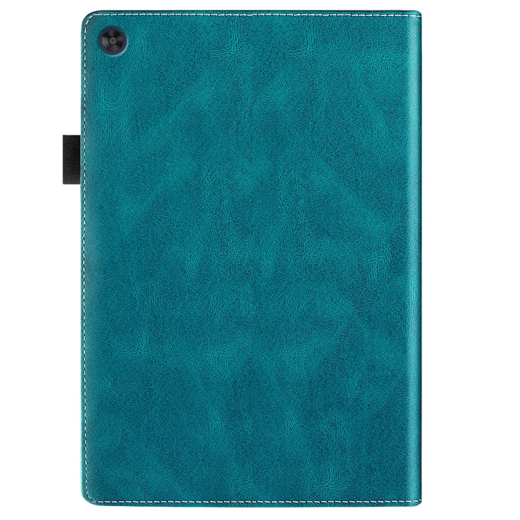For Huawei MatePad SE Splicing Series Tablet Leather Case(Dark Green) - Huawei by PMC TechLife | Online Shopping South Africa | PMC TechLife | Buy Now Pay Later Mobicred