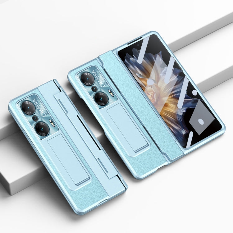 For Honor Magic Vs Integrated Full Coverage Phone Case with Hinge(Blue) - Honor Cases by PMC TechLife | Online Shopping South Africa | PMC TechLife | Buy Now Pay Later Mobicred