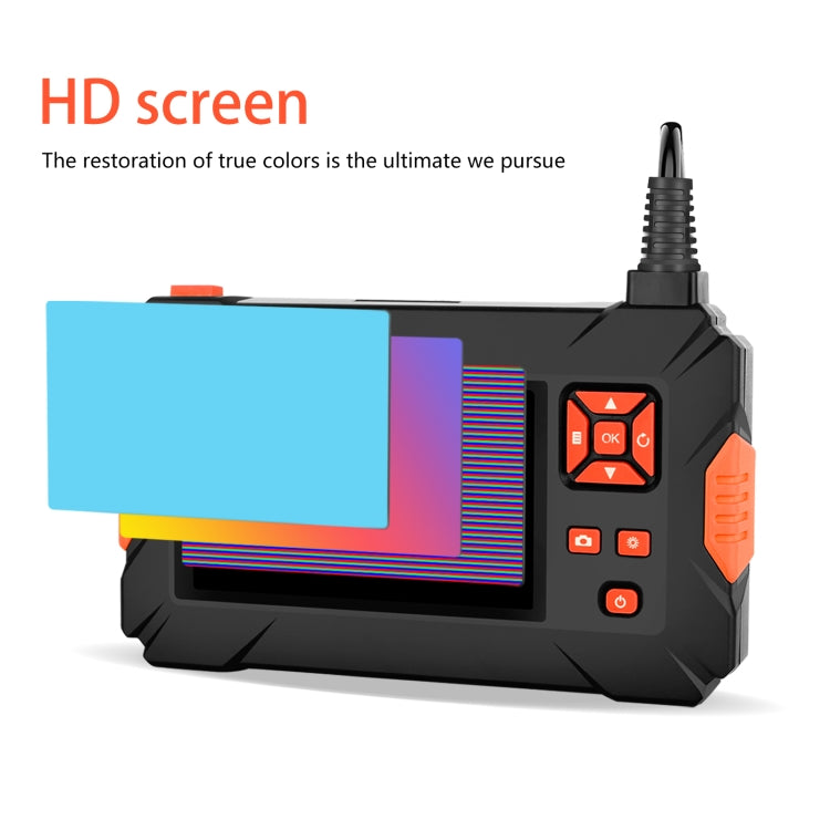 P130 8mm 4.3 inch Triple Camera with Screen Endoscope, Length:10m -  by PMC TechLife | Online Shopping South Africa | PMC TechLife | Buy Now Pay Later Mobicred
