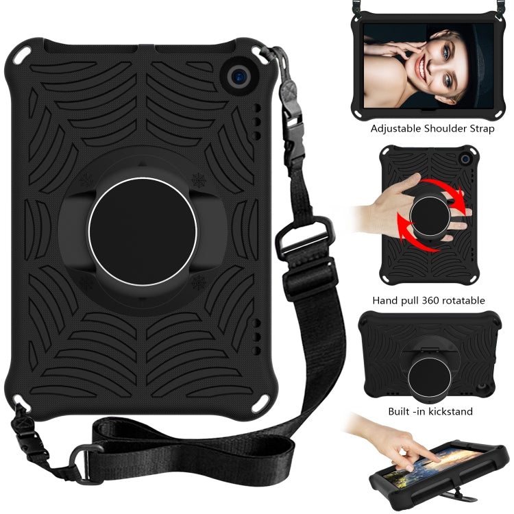 For Amazon Kindle Fire HD 8 / 8 Plus 2022 / 2020 Spider King Silicone Protective Tablet Case(Black) - Amazon by PMC TechLife | Online Shopping South Africa | PMC TechLife | Buy Now Pay Later Mobicred