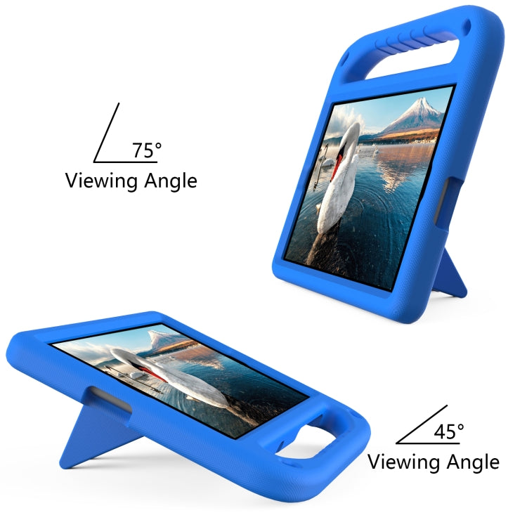 For Lenovo Tab K10 Handle EVA Shockproof Tablet Case with Holder(Blue) - Lenovo by PMC TechLife | Online Shopping South Africa | PMC TechLife | Buy Now Pay Later Mobicred