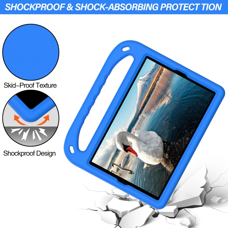 For Lenovo Tab K10 Handle EVA Shockproof Tablet Case with Holder(Blue) - Lenovo by PMC TechLife | Online Shopping South Africa | PMC TechLife | Buy Now Pay Later Mobicred