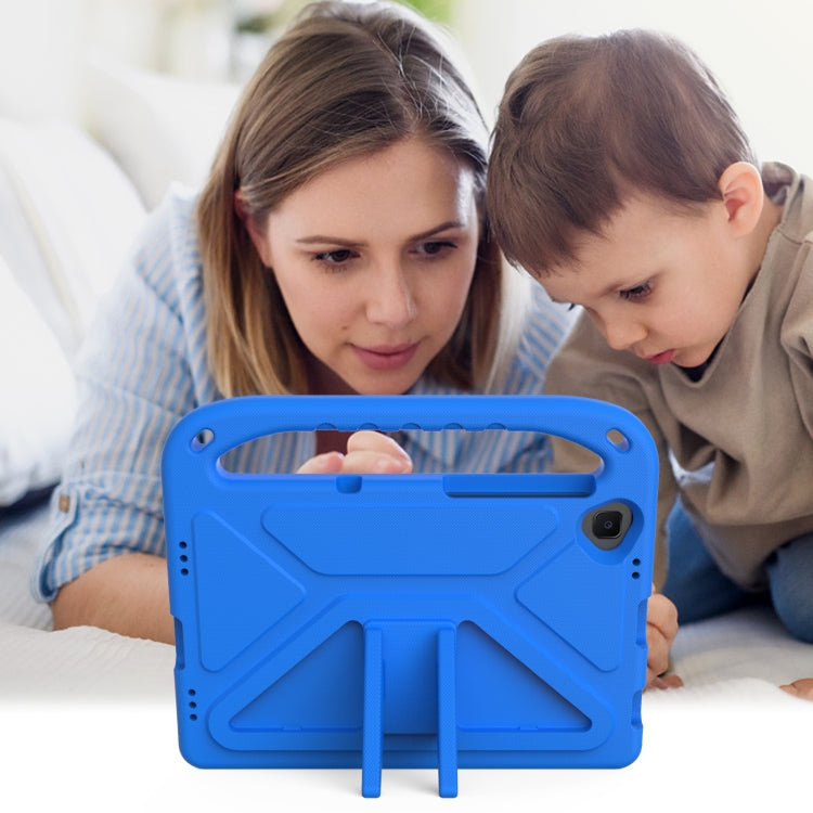 For Lenovo Tab K10 Handle EVA Shockproof Tablet Case with Holder(Blue) - Lenovo by PMC TechLife | Online Shopping South Africa | PMC TechLife | Buy Now Pay Later Mobicred